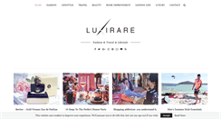 Desktop Screenshot of luxirare.com