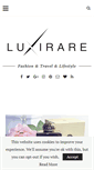 Mobile Screenshot of luxirare.com